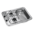 DOMETIC HS 2420 GAS HOB AND SINK Combination Unit - Left or Right Hand - Grasshopper Leisure 
